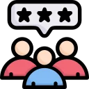 100 clientes agradados